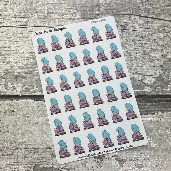 Tessa Two Afternoon Tea / Tea Party Gonk Character Stickers Mixed (DPD-2986)