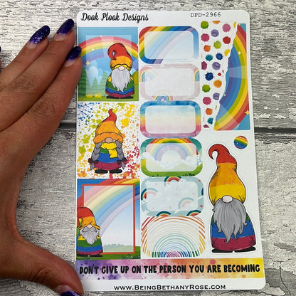 Marianne Rainbow boxes Journal planner stickers (DPD2966)