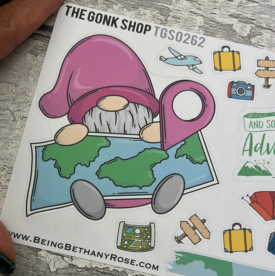 Adventure / Travel Gonk Stickers (TGS0262)