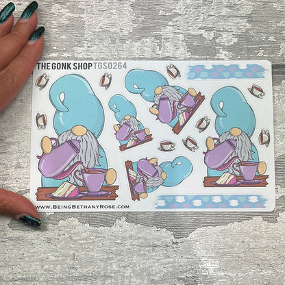 Tessa Two - Afternoon Tea / Tea Party Gonk Stickers (TGS0264)