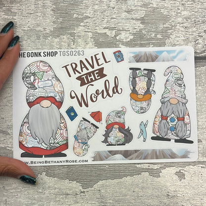 Travel the world Gonk Stickers (TGS0263)