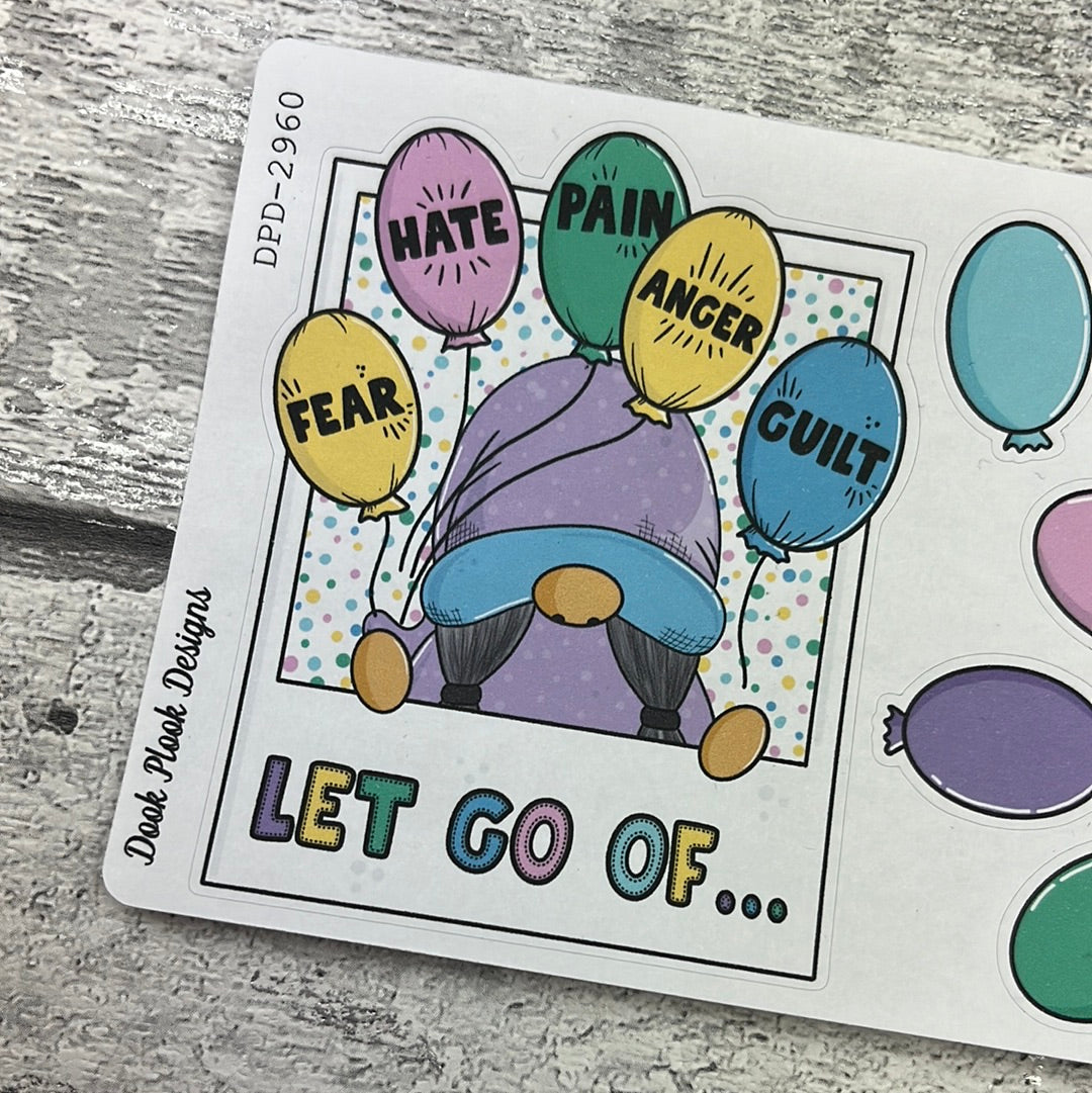 Motivational - Let go of... Sticker (DPD2960)