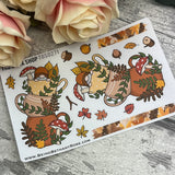 Autumn Woodland Cup Gonk Stickers (TGS0271)