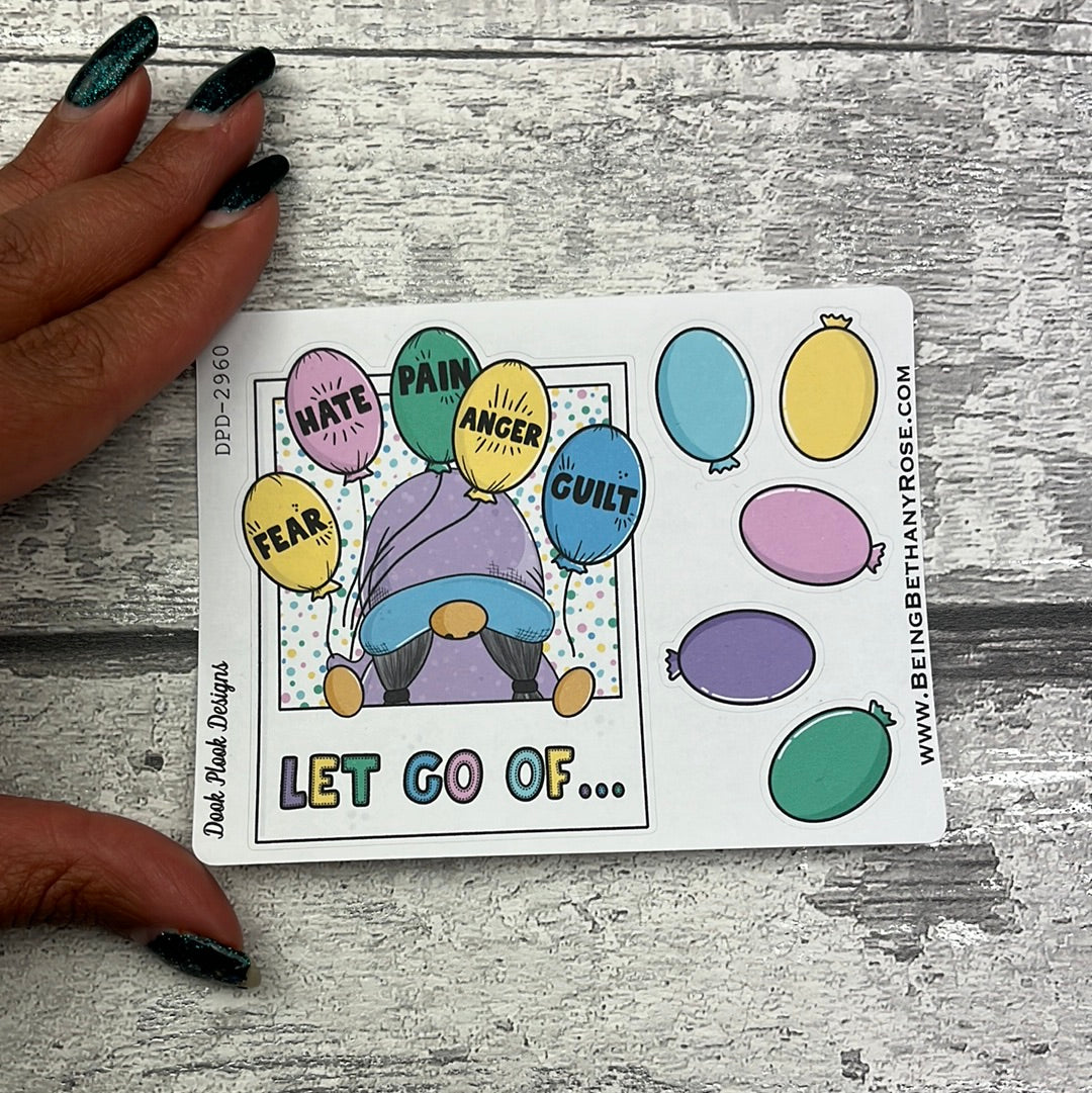 Motivational - Let go of... Sticker (DPD2960)