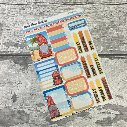 Shelley Seaside Boxes Journal planner stickers (DPD2969)