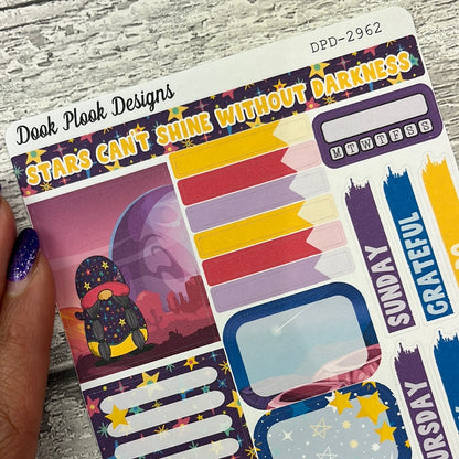 Out of this world - Boxes Journal planner stickers (DPD2962)