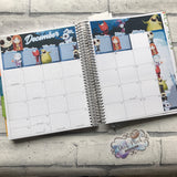 Nightmare (can change month) Monthly View Kit for the Erin Condren Planners