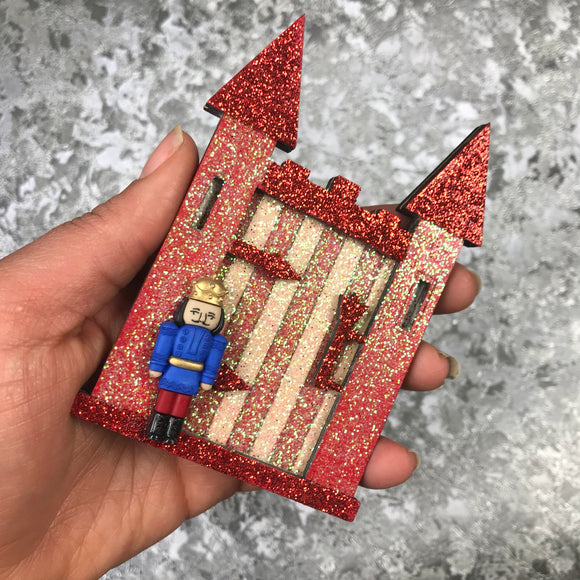 Sparkly Christmas Fairy / Elf castle door