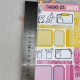 Mandala Small Planner Kit Stickers perfect for A6 planner / bullet journals etc -  (0011)