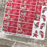 Christmas / elf header  stickers (DPD1074)