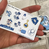 Its A Boy / Baby stickers (Small Sampler Size) A751