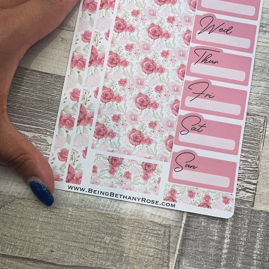 One sheet week medium passion planner stickers - Loved up  (DPD2235)