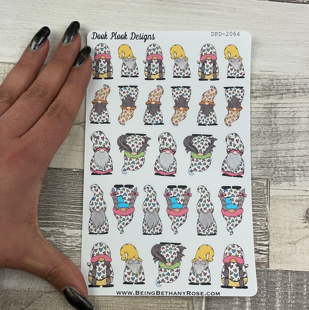 Bold Heart Gonk Character Stickers (DPD-2064)