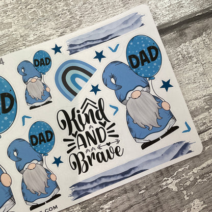Dad Father Gnorman Gretel Gonk Stickers (TGS0194)