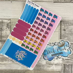 (0332) Passion Planner Daily stickers - Swearing Hetty
