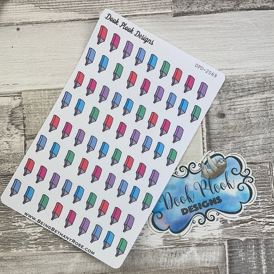 Small Highlighters stickers (DPD2269)