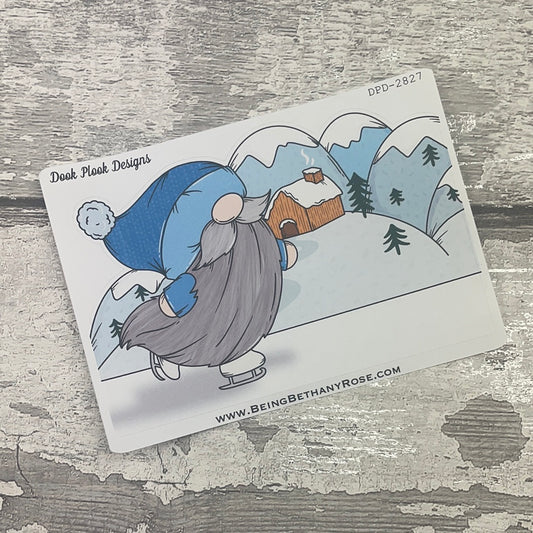 Winter Gonk Scene Sticker (DPD2827)