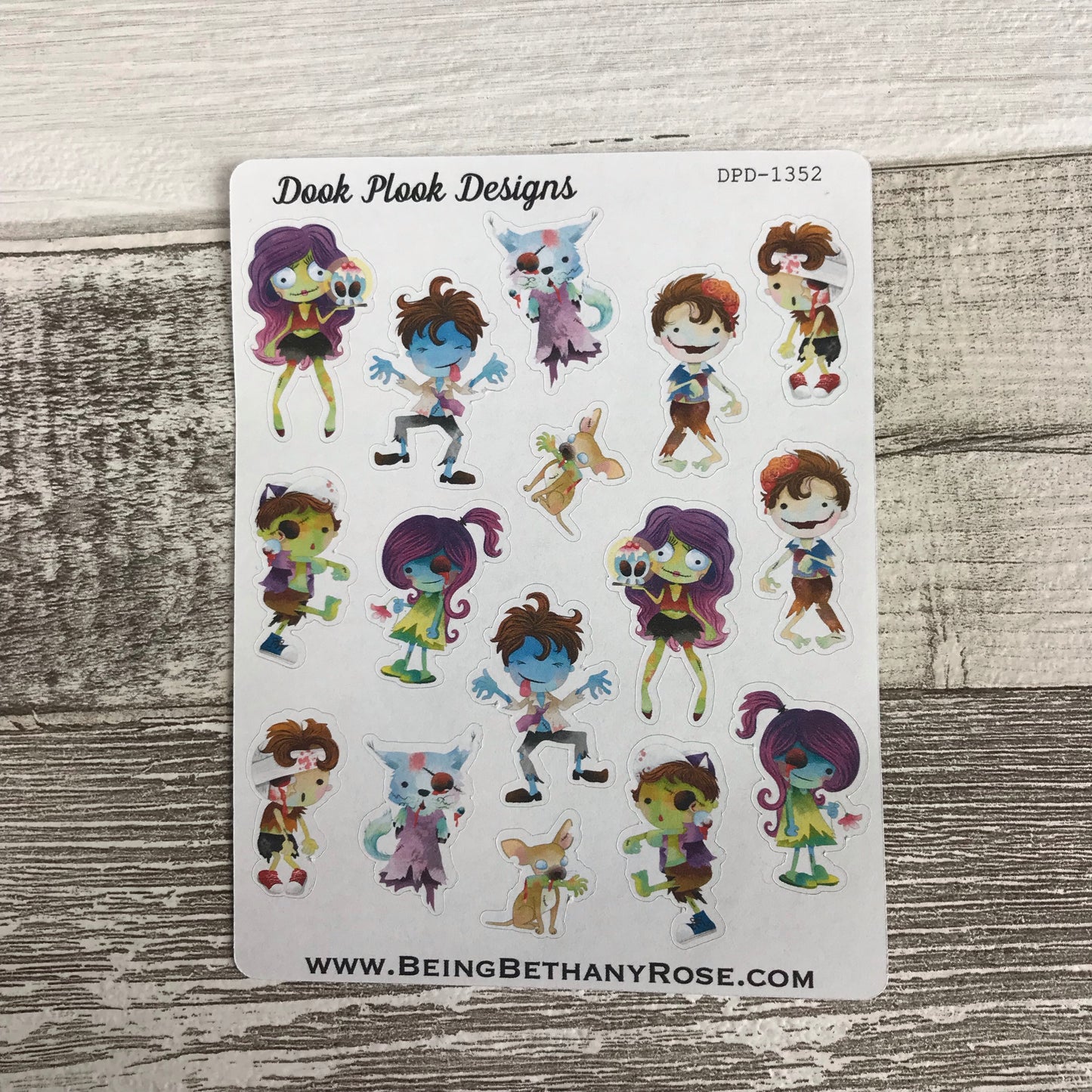 Zombie sticker (DPD1352)