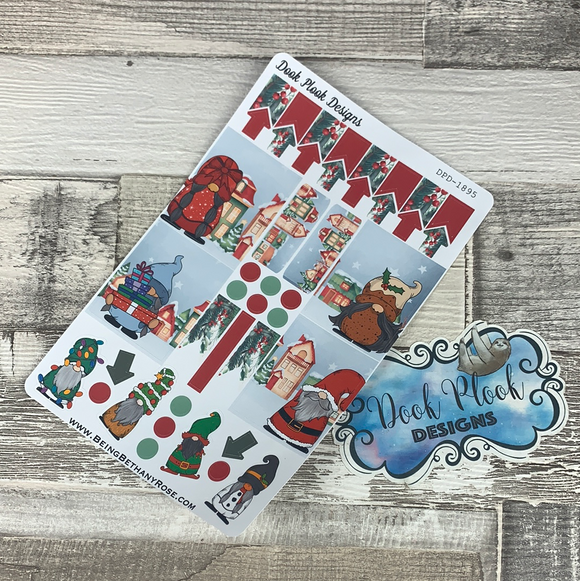 Christmas Gonk functional stickers  (DPD1895)