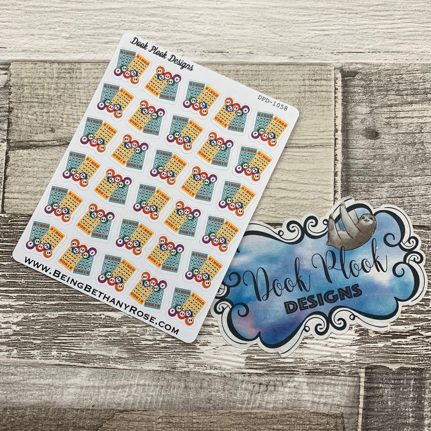 Bingo stickers (DPD1058)