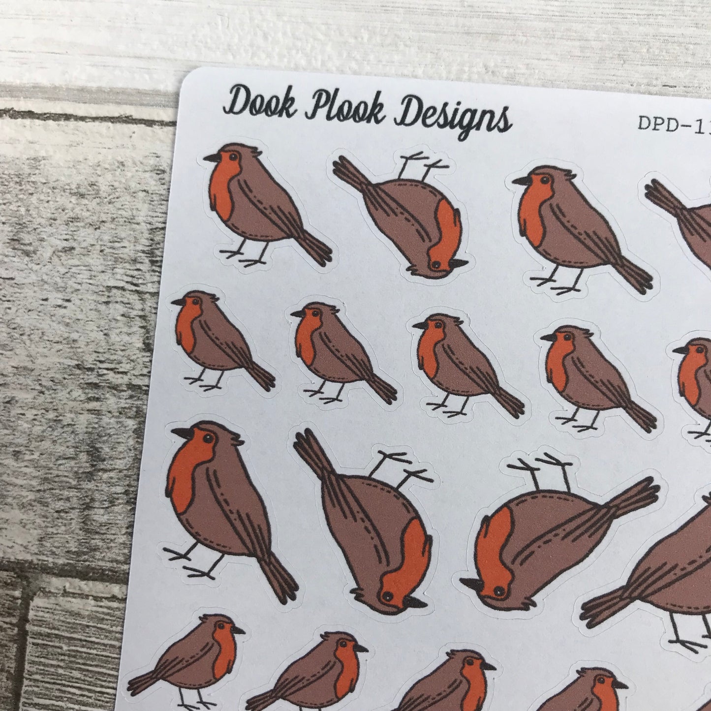 Robin stickers (DPD1171)