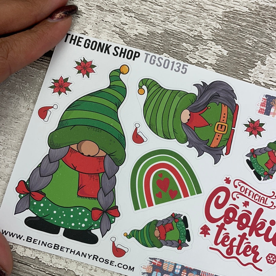 Elf Chip Gonk Stickers (TGS0135)