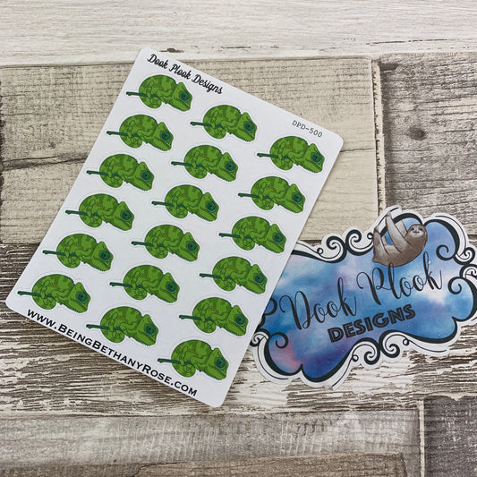 Chameleon stickers (DPD500)