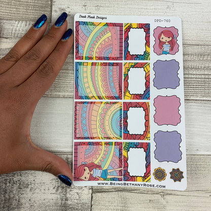 Zentangle week sticker set (DPD760)