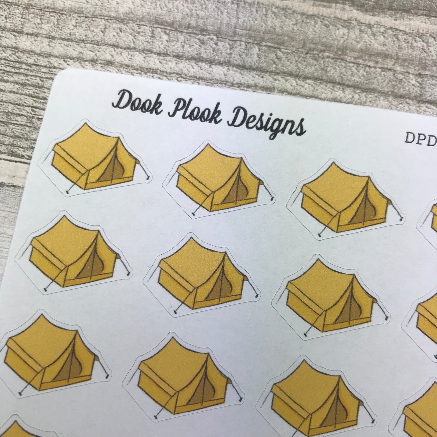Tent stickers (DPD598)