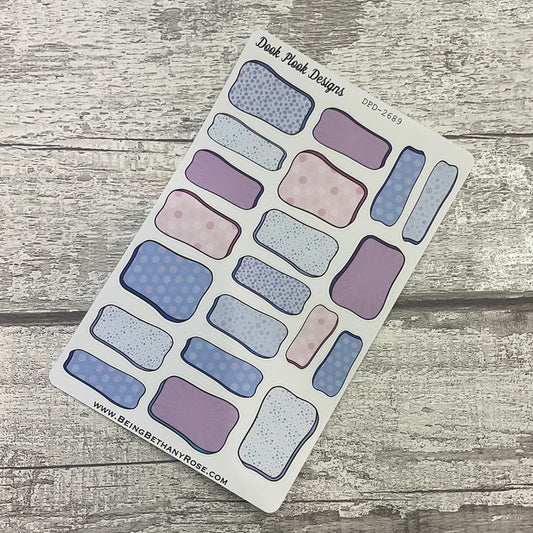 Dorothy Hand drawn box stickers (DPD2689)