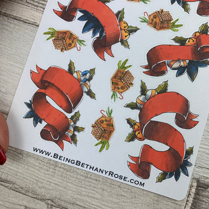 Christmas banner stickers (DPD1515)