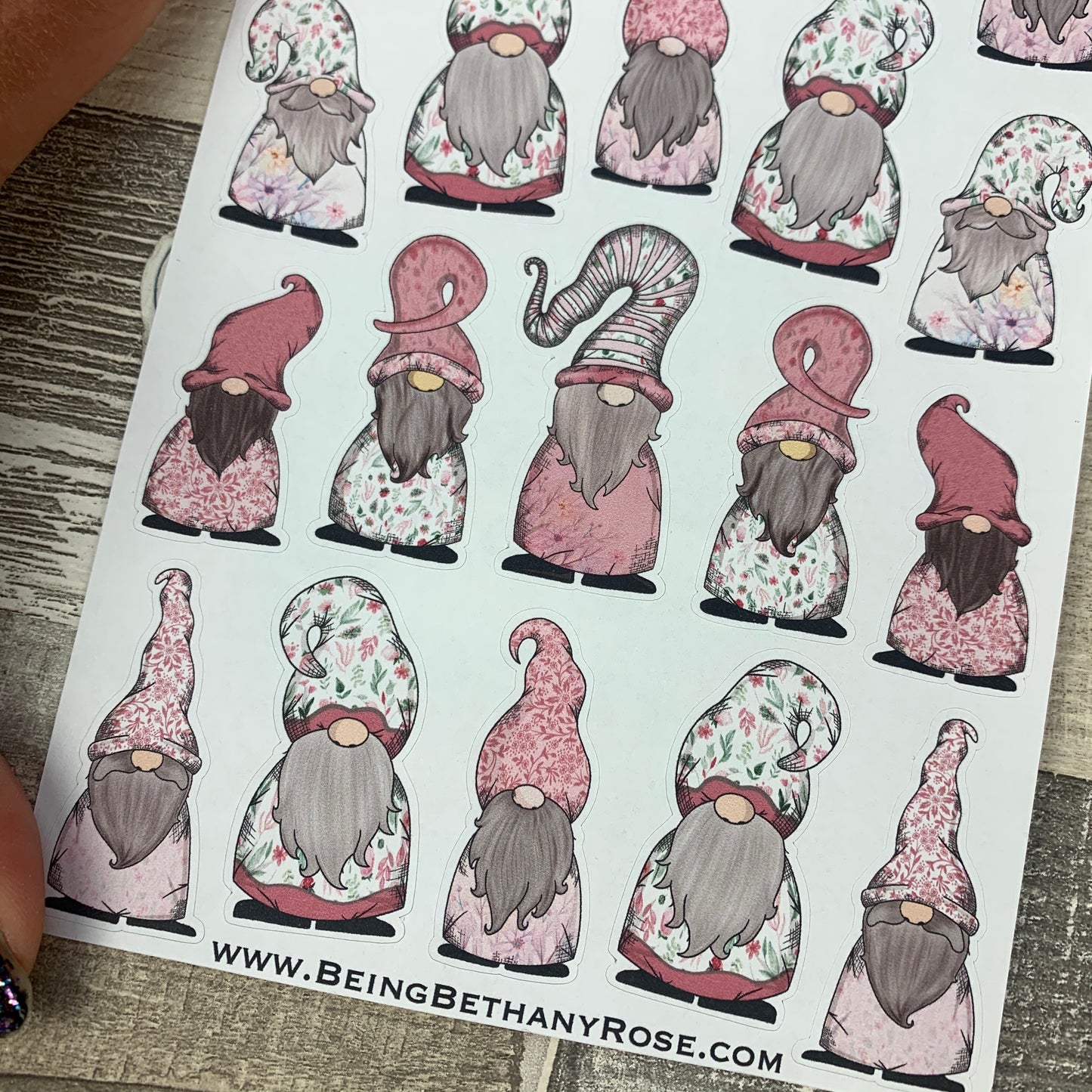 Pretty in Pink Gonk Character Stickers Mixed (DPD-1761)
