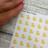 Rubber Duck stickers - dinkies (DPD-D042)