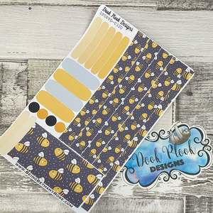 (0320) Passion Planner Daily stickers - Bees