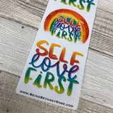 Self love first quote stickers (DPD1659)