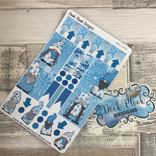 Snowflake gonk functional stickers  (DPD1918)