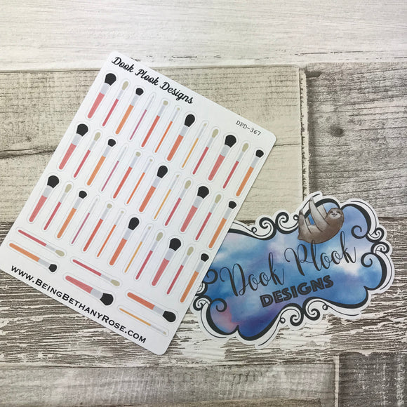 Make-up brush stickers (DPD367)