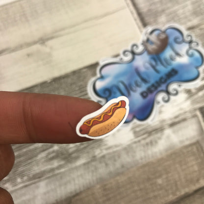 Hot dog stickers  (DPD421)