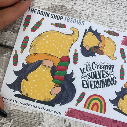 Kennedy Ice Cream Hetty Gonk Stickers (TGS0185)