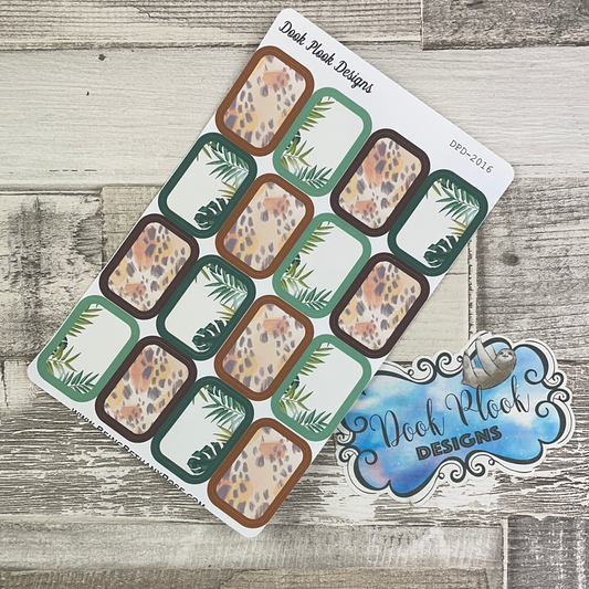 Leopard half box stickers (DPD2016)