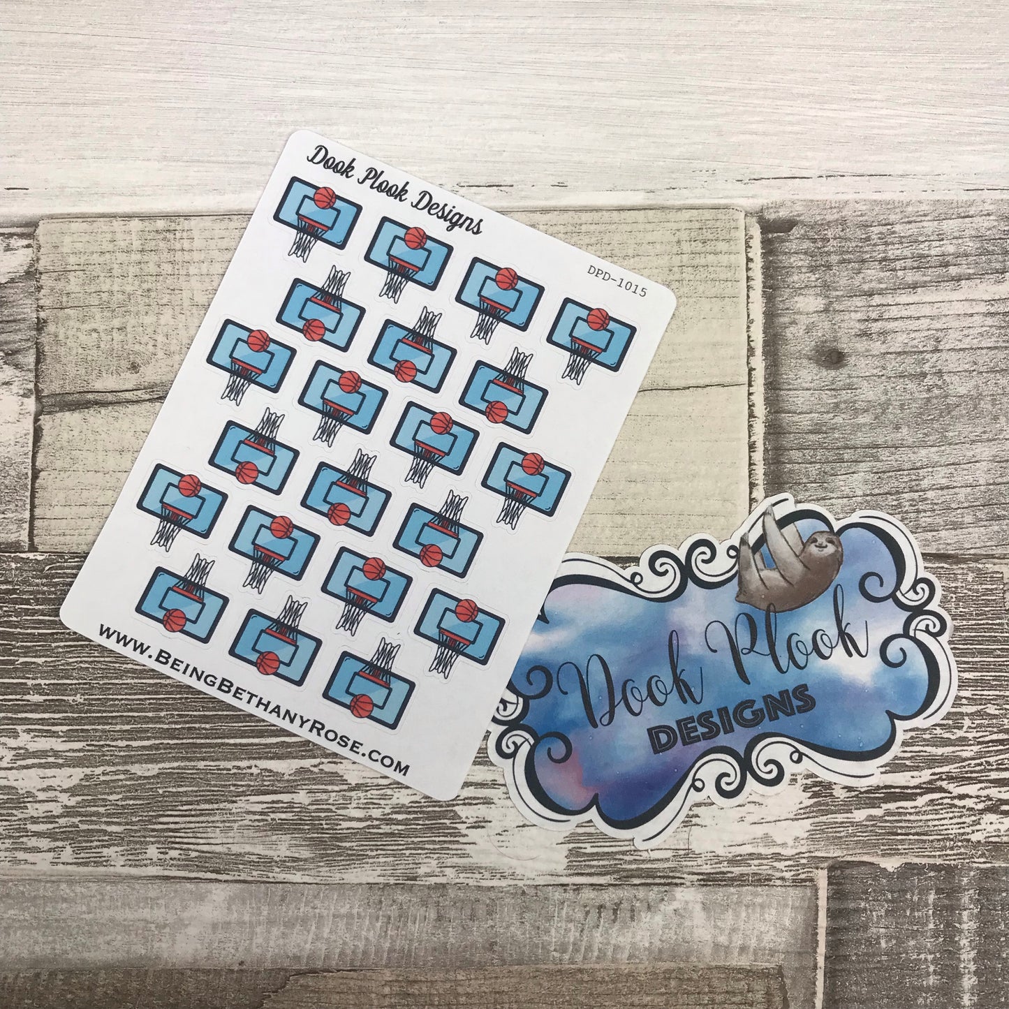 Basketball stickers (DPD1015)