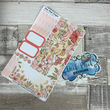 (0106) Passion Planner Daily stickers - Pastel flowers