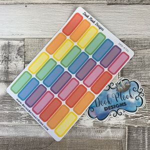 Rainbow tab stickers (DPD470c)