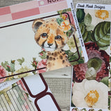 Leopard Watercolour Passion Planner Week Kit (DPD1807)