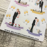 Wedding stickers (DPD595)