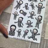 Cute Skeleton stickers (DPD2300)