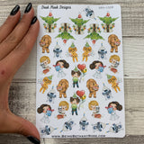 Birthday character stickers (DPD1508)