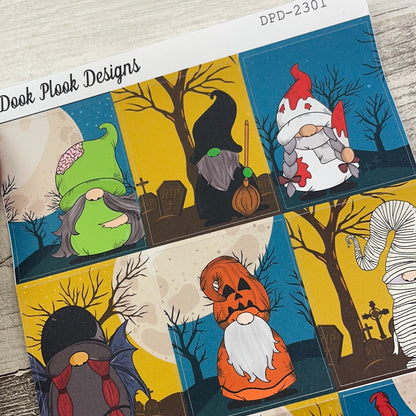 Bats about Halloween Gonk full box stickers for Standard Vertical (DPD2301)