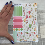 (0313) Passion Planner Daily stickers - tea time