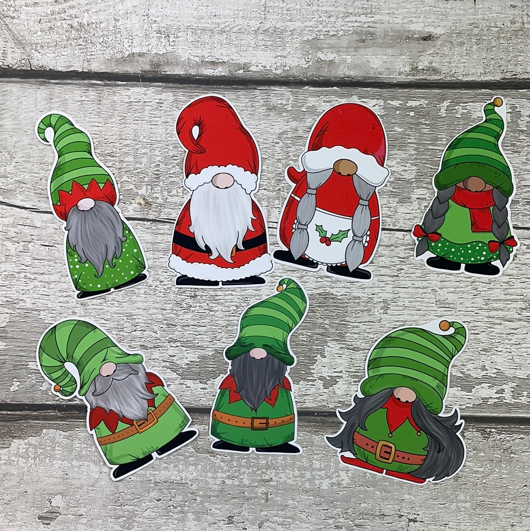 Santa and Elves diecut - Basil